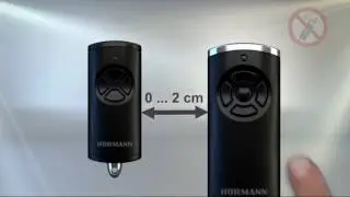 Transmission du signal d’une télécommande Hörmann HS5 BS vers  HSE4 BS