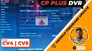 CPPLUS DVR CV4 | CV5 Wireless Drivers Update Guide | CP UVR 0401e1 CV5 Wireless Driver Update