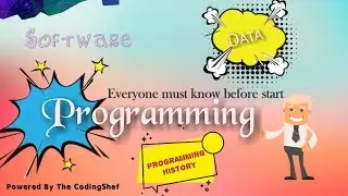 Introduction to Basics of programming and Computer| What is programming language and its history