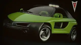 Pontiac Stinger Concept (1989).Stylish Beach Buggy Stinger.