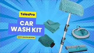 TelesPro Car Wash Kit Review: Extendable Handle for Easy Cleaning | Best Car Wash Tools!