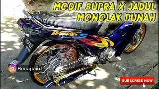 #Modifikasi supra x 125 atau Supra 110 modif pelajar // Bonapaint