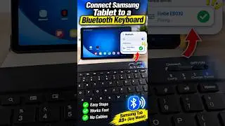 How to connect Your Samsung Tablet to a Bluetooth Keyboard