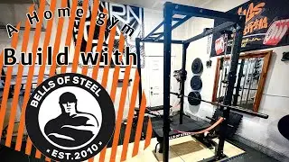 What can you build with a Bells of Steel gym setup?