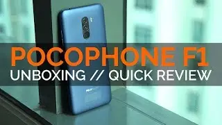 Pocophone F1 Unboxing and Quick Review