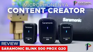 Microphonenya Para Content Creator Hits nih guys !! SARAMONIC Blink 500 ProX Q20 Review Indonesia