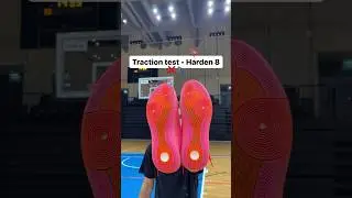 Traction test for the Harden Vol 8! 🦩 