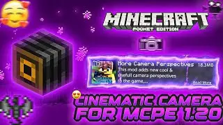 Replay Mod For MCPE 1.20 | Cinematic Cameras And More Perspectives