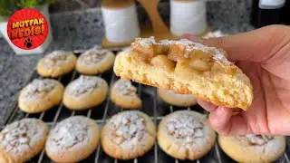 Sıvıyağlı şekli şahane en en en pratik elmalı kurabiye tarifi #mutfakkedisi #youtube #cookie