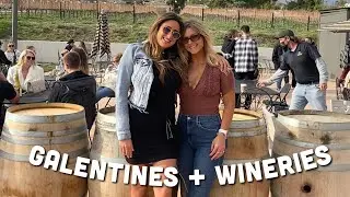 Galentines + Wineries Vlog