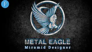 Metal Eagle professional logo | Eagle Logo maker on Pixellab | Pixellab | Miramid Designer