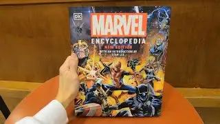 MARVEL ENCYCLOPEDIA NEW EDITION MARVEL COMICS BOOK CLOSE UP AND INSIDE LOOK