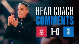 HEAD COACH COMMENTS | Michael Duff gives his assessment to the Emirates FA Cup defeat