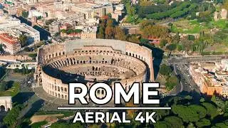 Colosseum aerial view,  Rome