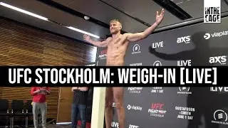 UFC STOCKHOLM: EARLY WEIGH-IN [LIVE]
