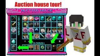 How to use the auction house on the loverfella server