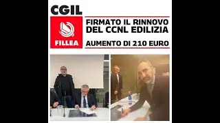 firmato ccnl edilizia più € 210 per 15.000 edili a Modena