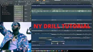 How To Make a NY Drill Beat In FL Studio 20 | Full Process | POP SMOKE Tutorial | NY Drill Type Beat