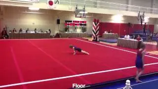 Kyle--Mac Open Gymnastics Meet 2014