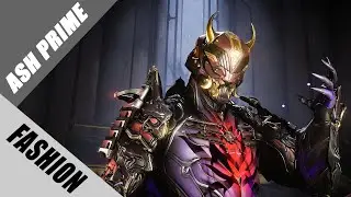 Warframe | Fashion Frame | Ash Prime : 影炎の鬼