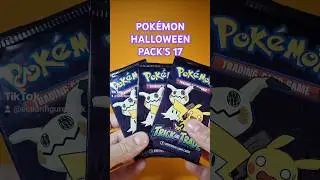 Pokémon Halloween Pack's 17 || #shorts