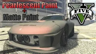 GTA V - Pearlescent on Matte Paint Glitch | Very Easy Car Customization Glitch
