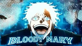 GOJO SATORU VS TOJI FUSHIGURO | SECOND ROUND |BOODY MARY | AMV EDIT |ALIGHT MOTION |📱|PRESET|MOBOZ|