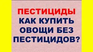 Пестициды в продуктах питания и как выбрать овощи без пестицидов