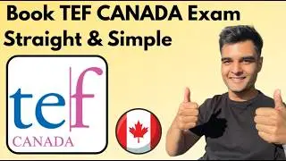 How to book TEF Canada French Immigration exam (Its so simple!)