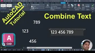 Combine Text in AutoCAD