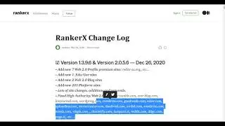 Mike's SEO RoadTrip: Load Articles into RankerX - 28 December 2020