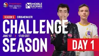 Mobile Legends: Bang Bang Challenge Season | EU Day 1
