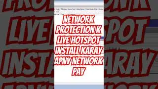 HOW TO CREATE HOTSPOT SERVER #technewspkurdu