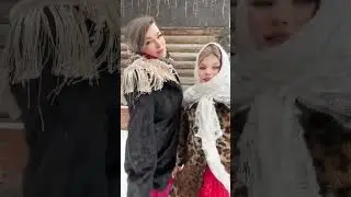 На саночках, каталась я ... 
