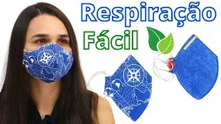 MASCARA RESPIRAÇÃO FÁCIL COM MOLDES GRÁTIS EM PDF - Lu Lampert