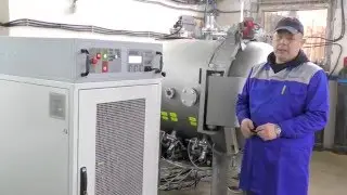 Установка для определения давления взрыва и взрывонепроницаемости