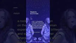 Bluephoria: A rock ‘n’ roll rumination on the duality of the human experience 💙💙 