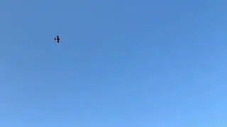 RC airplane Hero 3D touch and go
