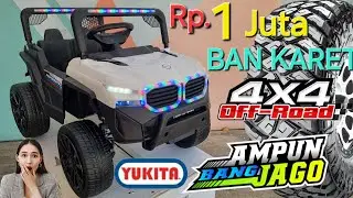 YUKITA 868 BMW X5 Mainan Anak Mobil Aki JEEP Electric Kids Car Toys