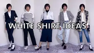 How to Wear a Smart White Shirt｜14 button down outfit ideas for women