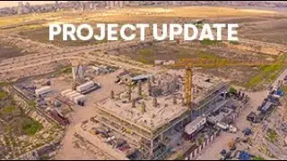 Project Update on Arkland A and A towers, Eko Atlantic City, Lagos. Drone shots by Oscar Elochim