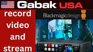video recorder 4k hdmi & SDI using SD card or SSD hyperdeck plus