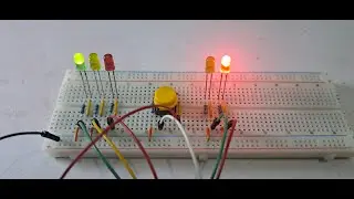 Arduino Uno R3 Project: Traffic Light with Pedestrian Crossing