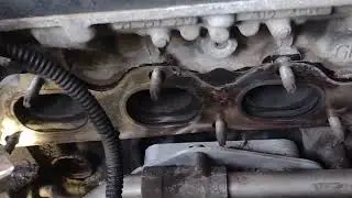 Opel Astra j Замена прокладки масло насоса, теплообменника.