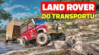 Wielka Przyczepa do Małego Land Rover? | SnowRunner Karolina Północna [47]