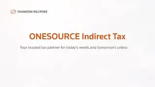 ONESOURCE Indirect Tax - in the MENA region