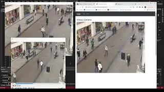 Opencv application RTSP HLS streaming output to WEB and VLC using GStreamer pipeline + source code