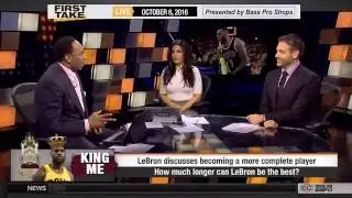 How Much Longer Can LeBron James Be the Best?  -  ESPN First Take