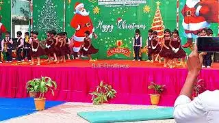 Christmas celebration at School | Dance By Syon | Christmas Celebration vlog| SJE Brothers
