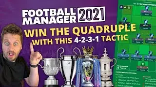 The Best Tactics | FM21 | Quadruple Winning Tactic Explained